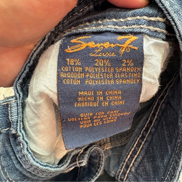 Seven7 Plus Size 18 Straight Leg Jeans (see description) - Picture 9 of 11